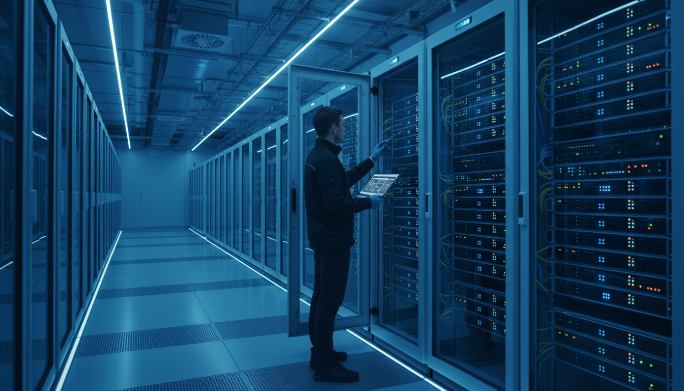 IT infrastructure and server equipment